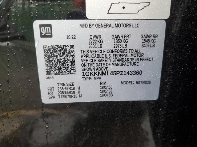 1GKKNML45PZ143360 GMC Acadia SLT 13