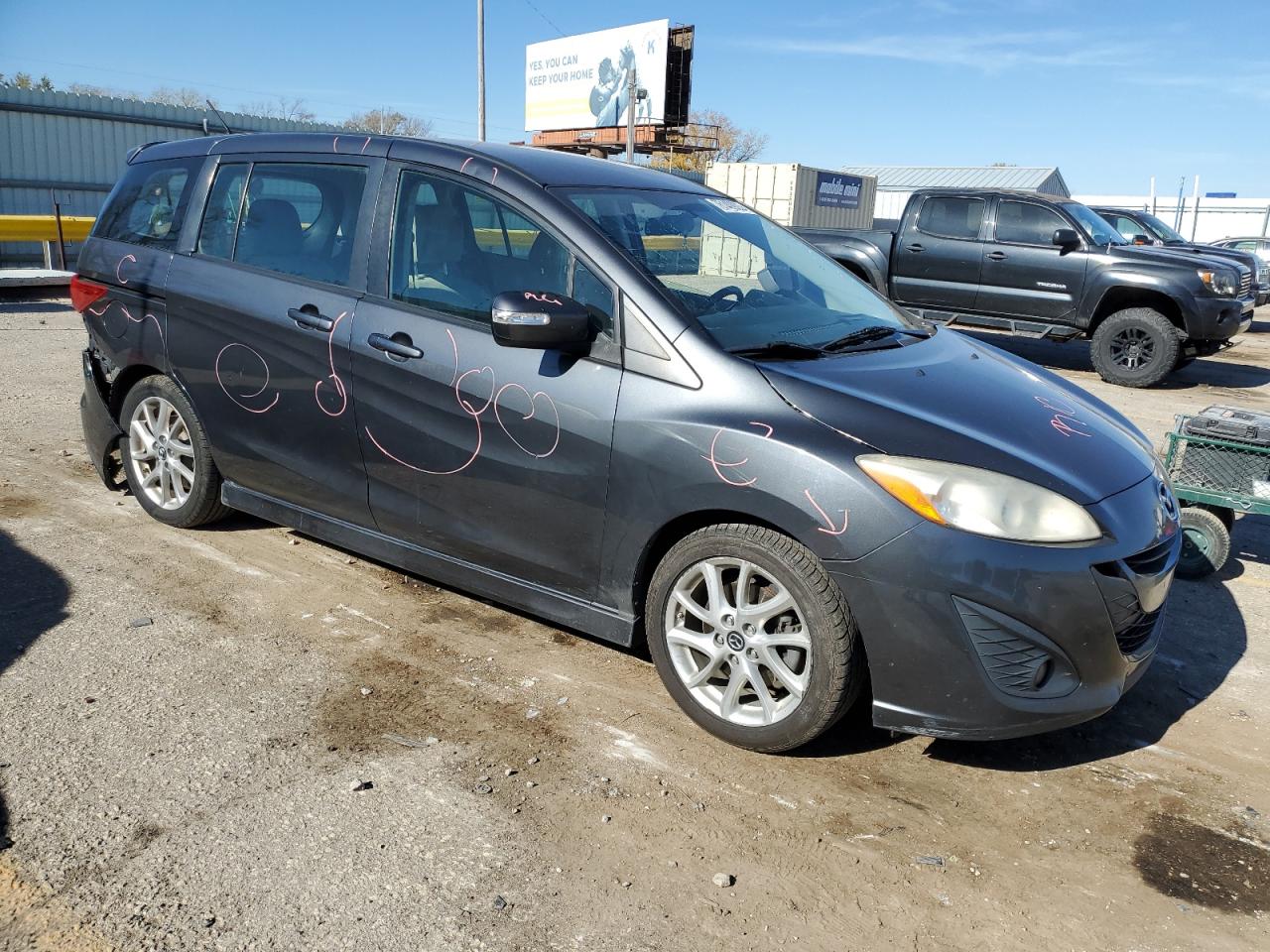 2013 Mazda 5 vin: JM1CW2CL6D0156305