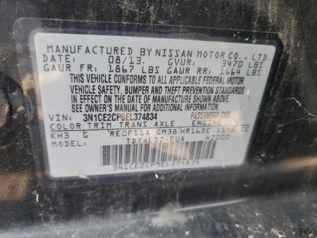 3N1CE2CP9EL374834 2014 Nissan Versa Note S