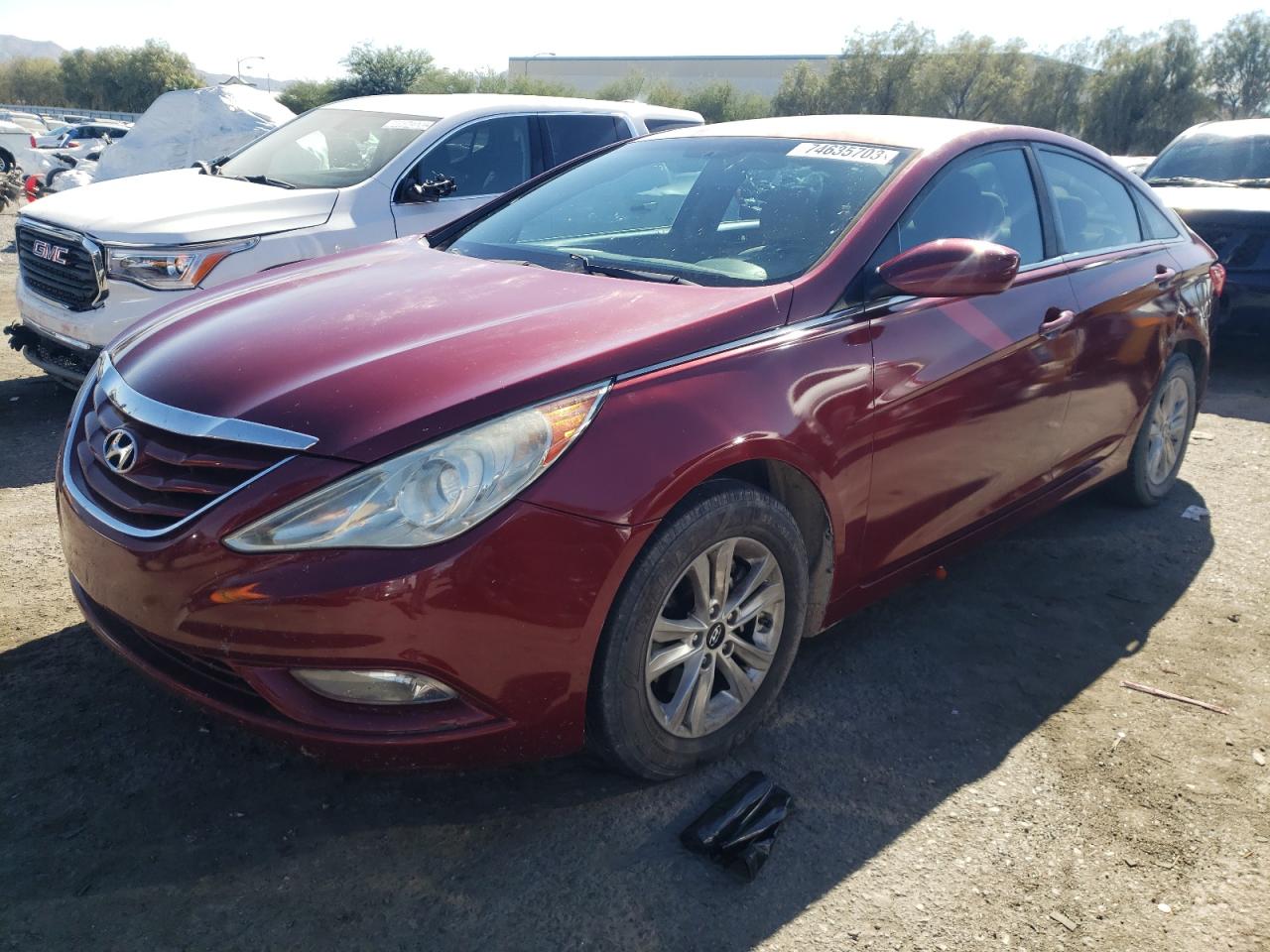 2013 Hyundai Sonata Gls vin: 5NPEB4AC6DH580802