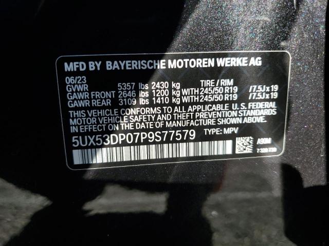 5UX53DP07P9S77579 2023 BMW X3, photo no. 13