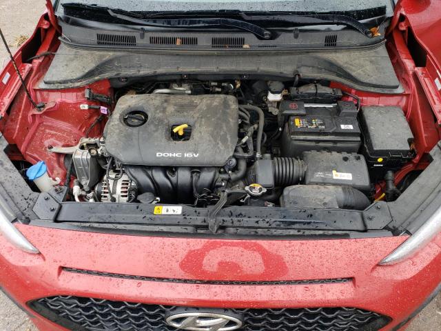  HYUNDAI KONA 2021 Червоний