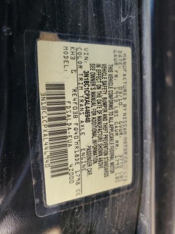 2010 Nissan Versa S VIN: 3N1BC1CPXAL446940 Lot: 77525263