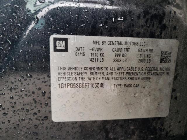 2015 CHEVROLET CRUZE LTZ - 1G1PG5SB6F7165548