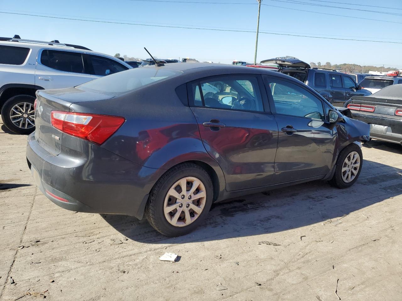 2012 Kia Rio Ex vin: KNADN4A32C6091757