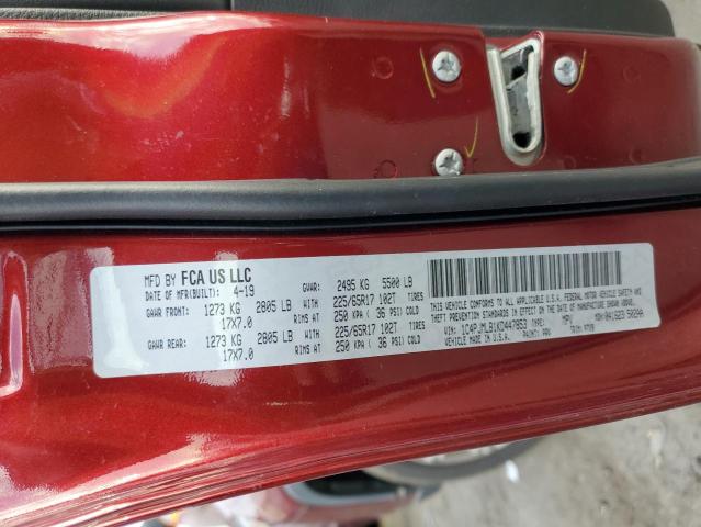 1C4PJMLB1KD447853 Jeep Cherokee Latitude Plus