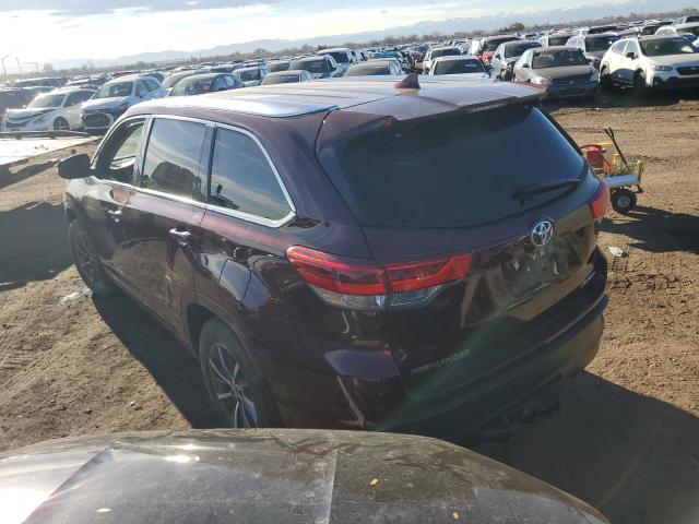 5TDJZRFH5JS903321 | 2018 Toyota highlander se