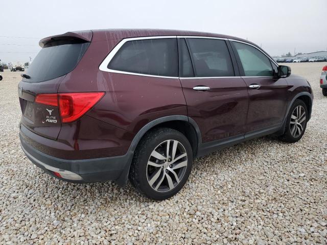 Vin: 5fnyf6h00gb122796, lot: 75674663, honda pilot elite 20163