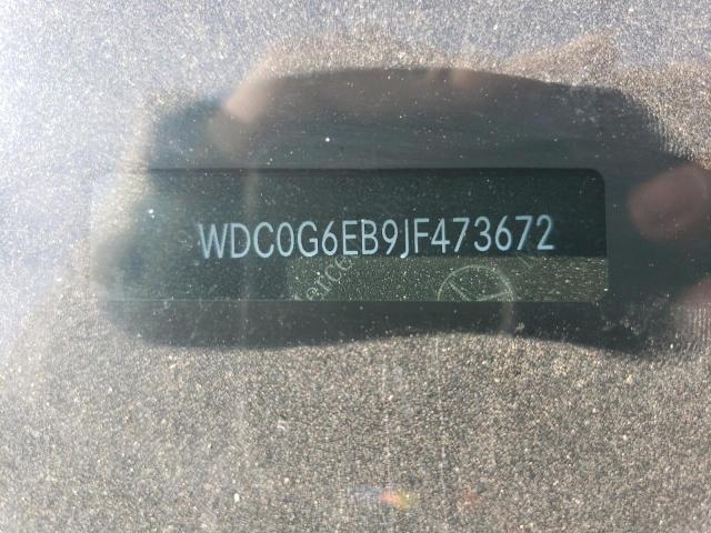 WDC0G6EB9JF473672 | 2018 MERCEDES-BENZ GLC 43 4MA