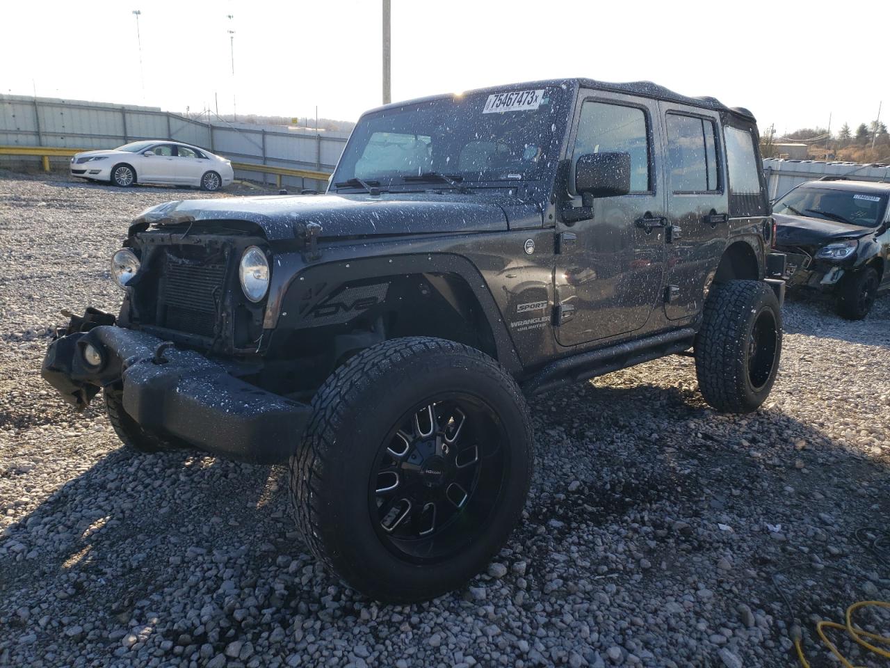 2017 Jeep Wrangler Unlimited Sport vin: 1C4BJWDGXHL702286