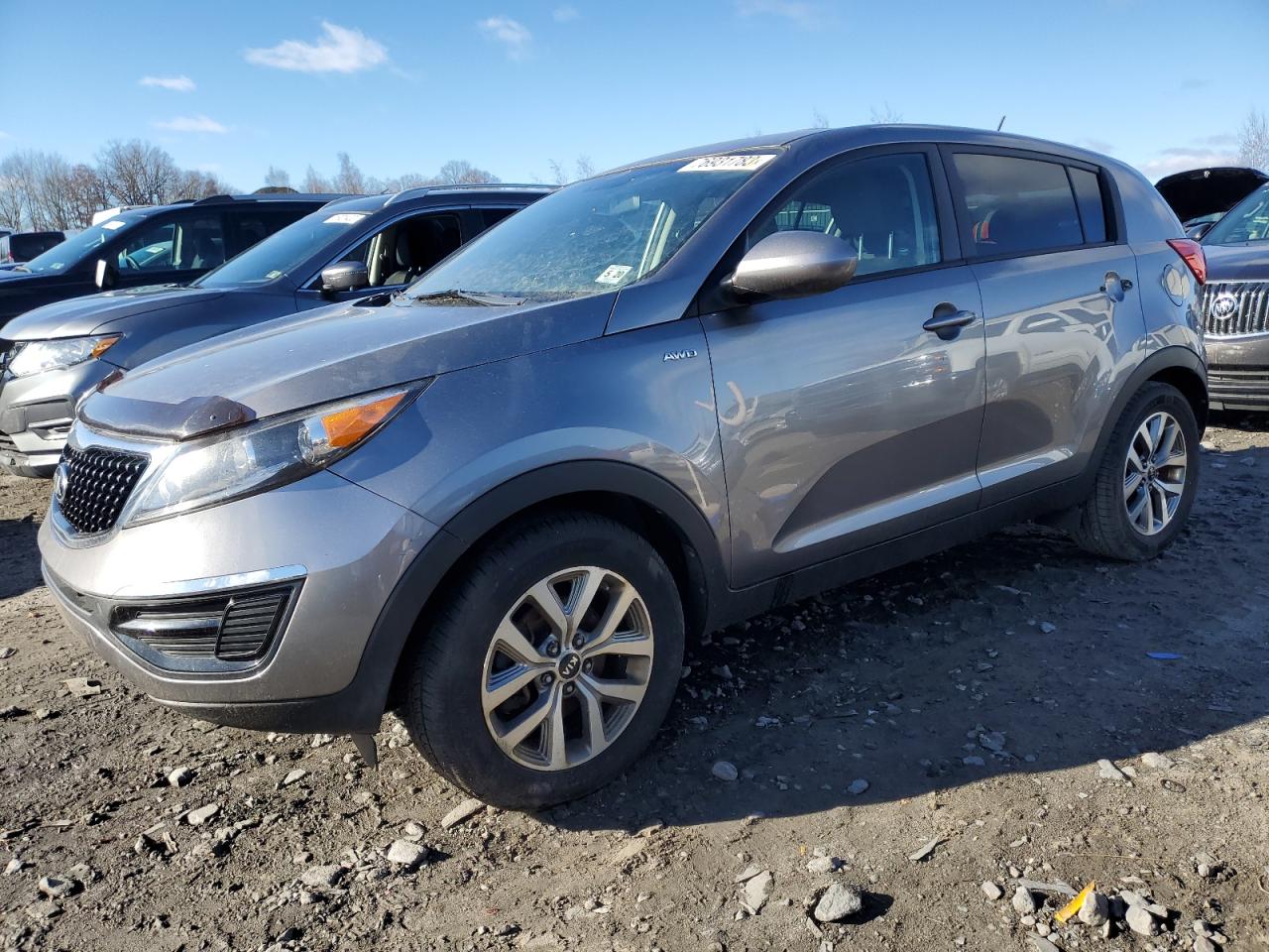 2015 Kia Sportage Lx vin: KNDPBCAC5F7738928