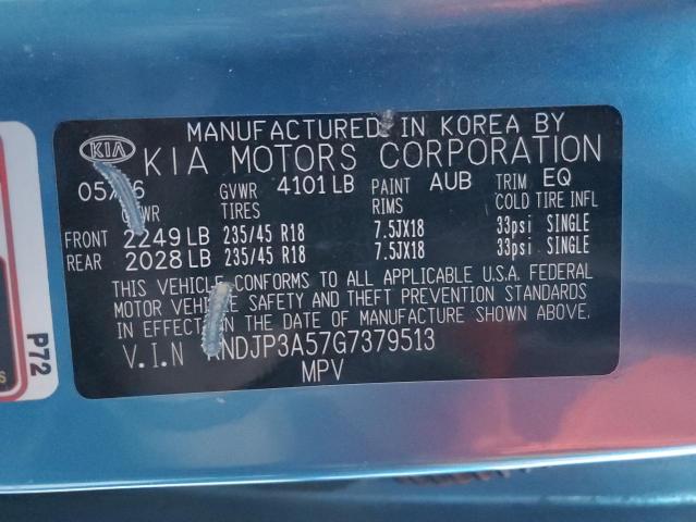 2016 KIA SOUL + - KNDJP3A57G7379513