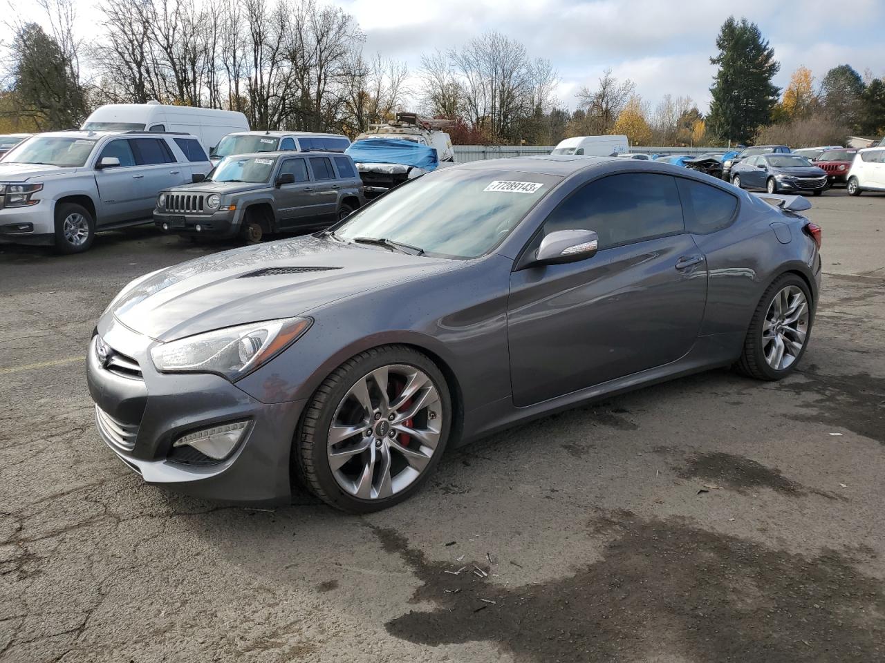 2016 Hyundai Genesis Coupe 3.8 R-Spec vin: KMHHU6KJ2GU133082