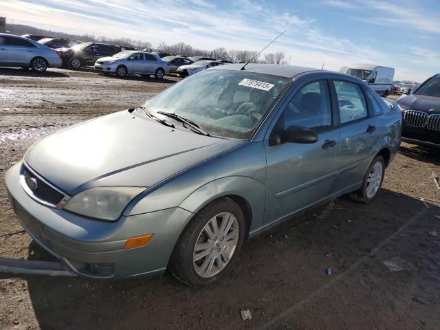 Lot #2421643155 2005 FORD FOCUS ZX4 salvage car