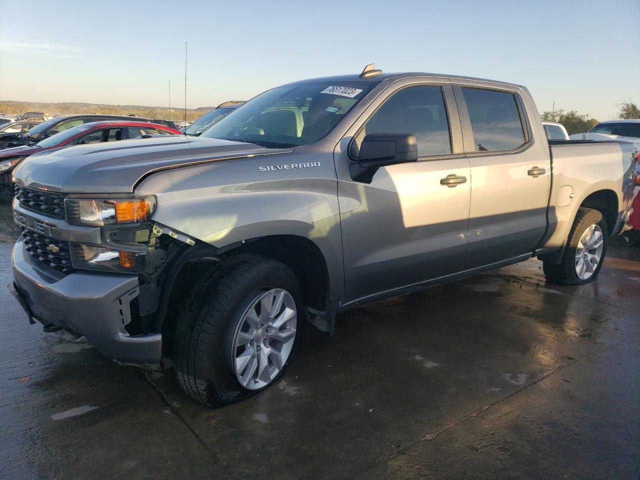 2022 Chevrolet Silverado Ltd C1500 Custom vin: 1GCPWBEK1NZ190865