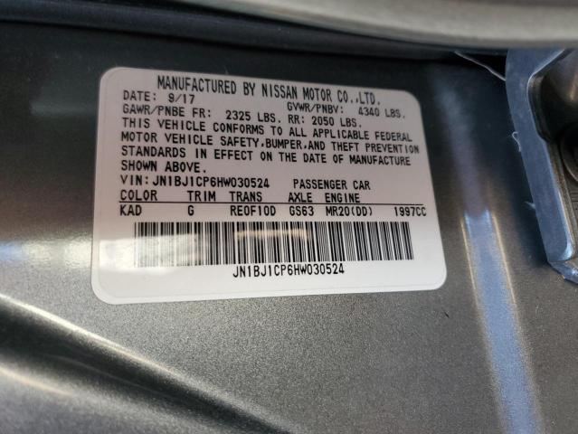2017 NISSAN ROGUE SPOR - JN1BJ1CP6HW030524