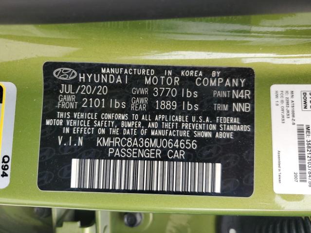 2021 HYUNDAI VENUE SEL - KMHRC8A36MU064656