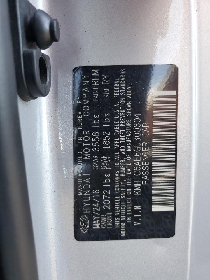 KMHTC6AE6GU300304 2016 Hyundai Veloster Turbo