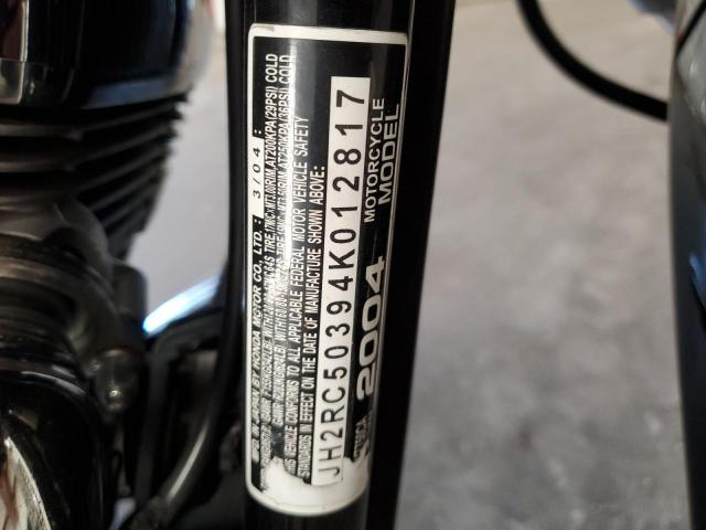 2004 HONDA VT750 CA JH2RC50394K012817