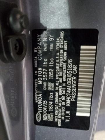 2016 HYUNDAI ACCENT SE - KMHCT4AE0GU051826