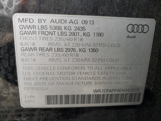 VIN WA1CFAFP4EA042978 2014 Audi Q5, Premium no.12