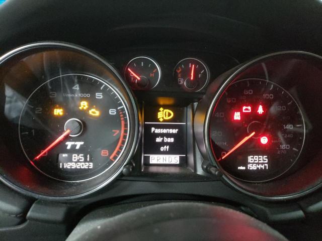 2009 Audi Tt VIN: TRUVF38J891005673 Lot: 77273133
