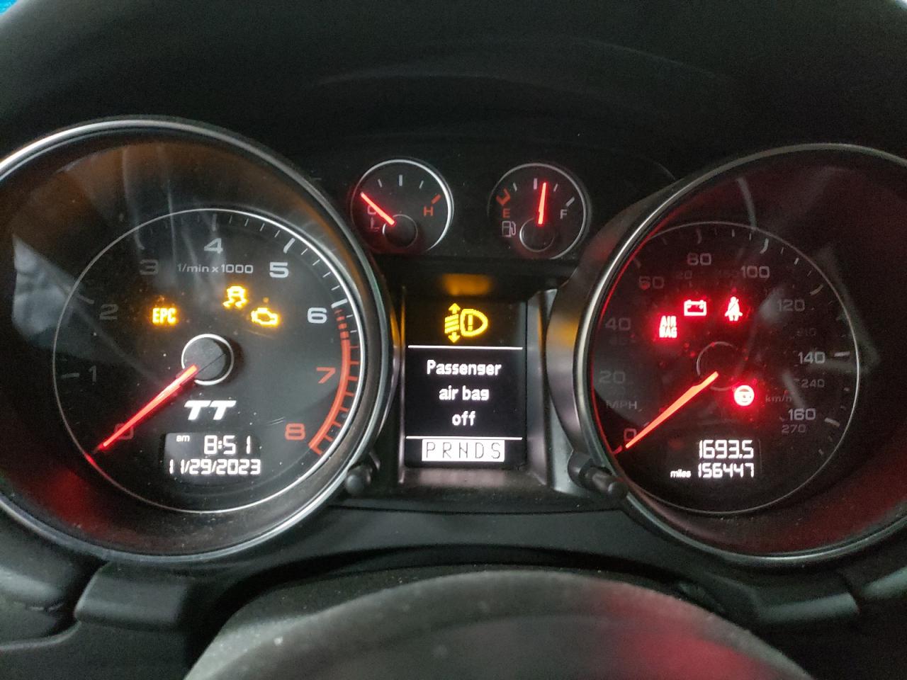 truvf38j891005673 TRUVF38J891005673 2009 Audi Tt