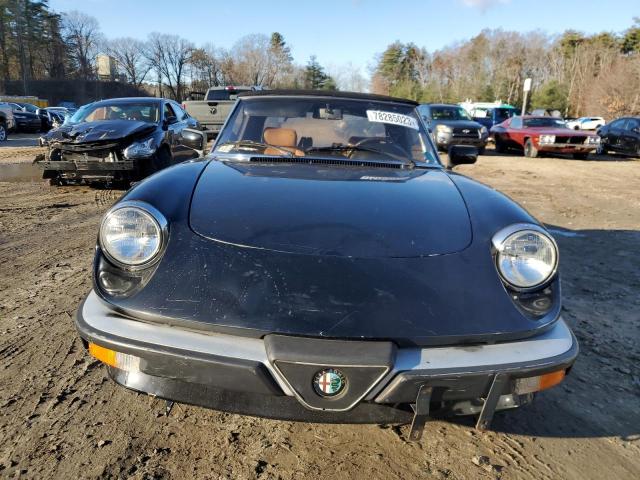 1987 Alfa Romeo Spider Vel VIN: ZARB05762H1055598 Lot: 78285023