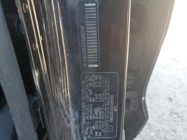 KNDCD3LD1J5180398 KIA NIRO EX