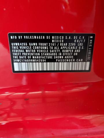 2017 VOLKSWAGEN GOLF SPORT - 3VWC17AU9HM542594