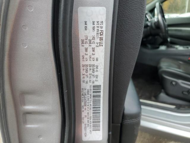 1C4RDJDG1KC558398 Dodge DURANGO GT