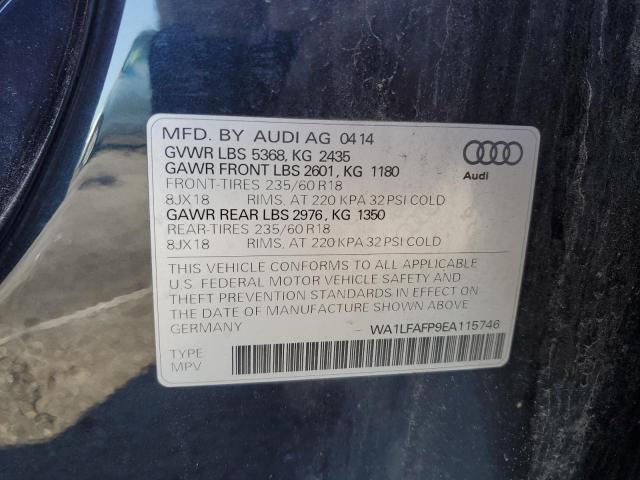 VIN WA1LFAFP9EA115746 2014 Audi Q5, Premium Plus no.13