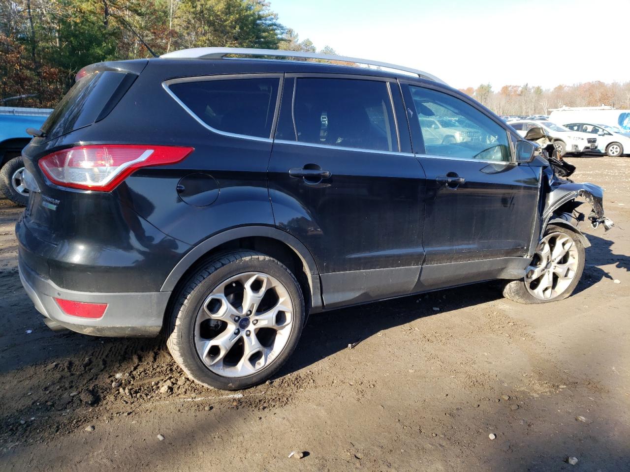 2014 Ford Escape Titanium vin: 1FMCU0J96EUB33498