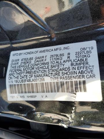 2020 ACURA TLX TECHNO 19UUB3F48LA001288