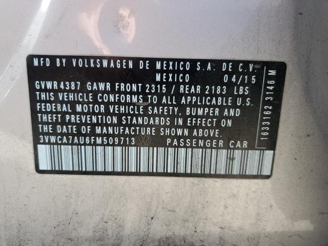 2015 VOLKSWAGEN GOLF SPORT - 3VWCA7AU6FM509713