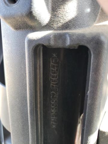 2018 VESPA SCOOTER ZAPM898G2J7000475