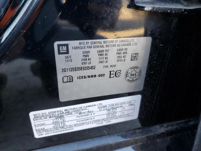 2014 Chevrolet Impala Lt VIN: 2G1125S35E9205452 Lot: 75808393