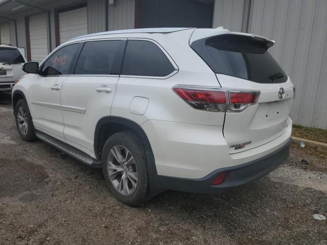 VIN 5TDKKRFH6FS106074 2015 Toyota Highlander, Xle no.2