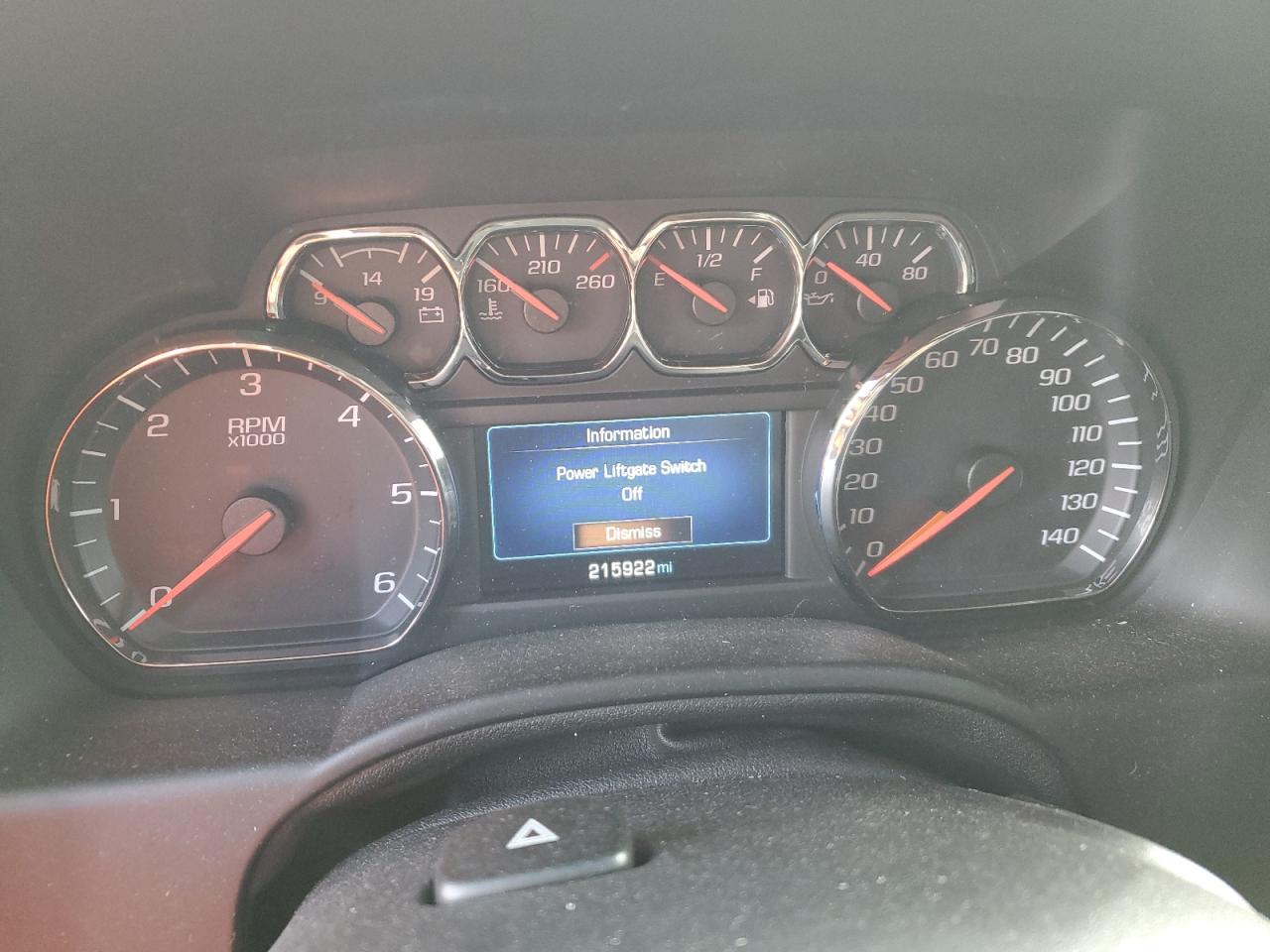 1GNSCJKC7FR305858 2015 Chevrolet Suburban C1500 Lt