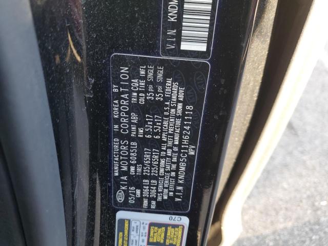 KNDMB5C11H6241118 KIA SEDONA LX
