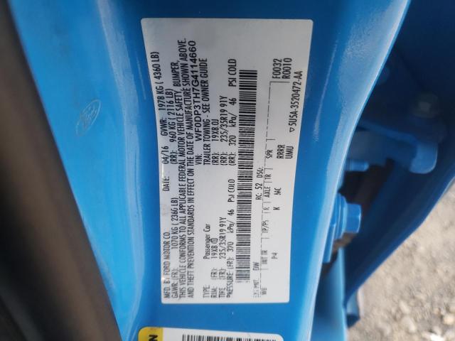 WF0DP3TH7G4114660 Ford FOCUS RS