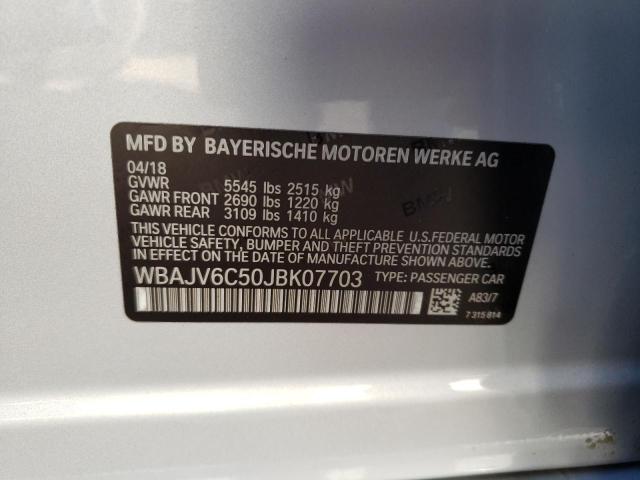 2018 BMW 640 XIGT WBAJV6C50JBK07703
