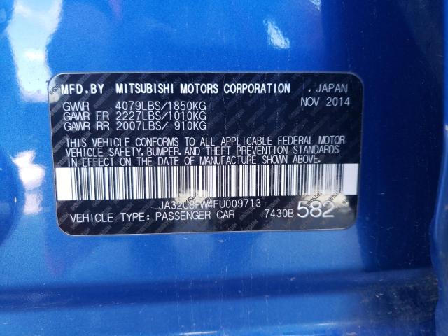 2015 MITSUBISHI LANCER GT JA32U8FW4FU009713