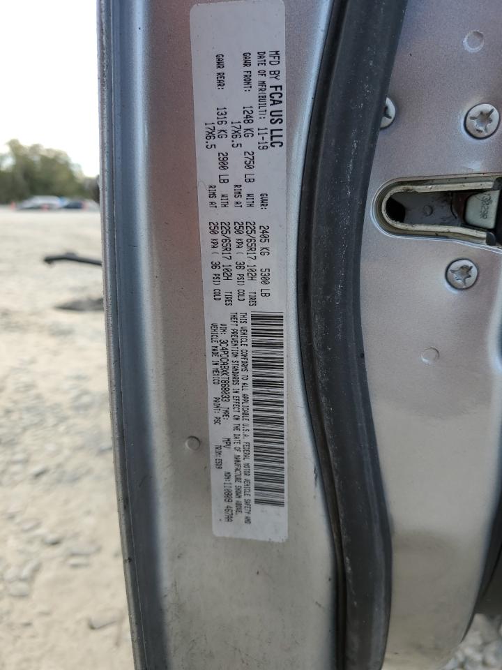 3C4PDCABXKT868033 2019 Dodge Journey Se