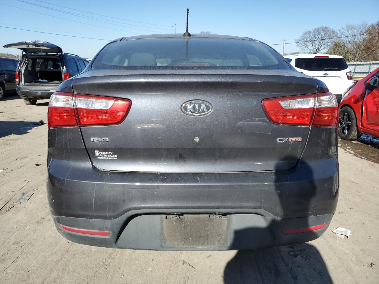 2012 Kia Rio Ex vin: KNADN4A32C6091757