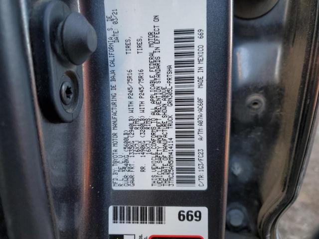 3TMCZ5AN5MM414114 | 2021 TOYOTA TACOMA DOU