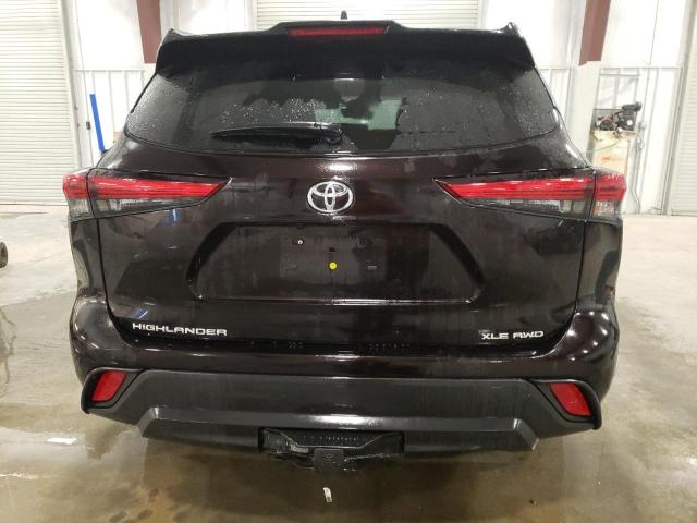 VIN 5TDHZRBH1MS114561 2021 Toyota Highlander, Xle no.6