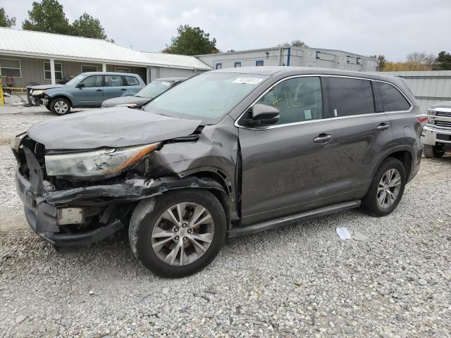 VIN 5TDZKRFH6FS068862 2015 Toyota Highlander, LE no.1