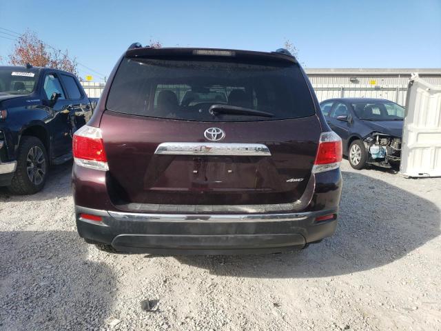 VIN 5TDBK3EH4DS253537 2013 Toyota Highlander, Base no.6