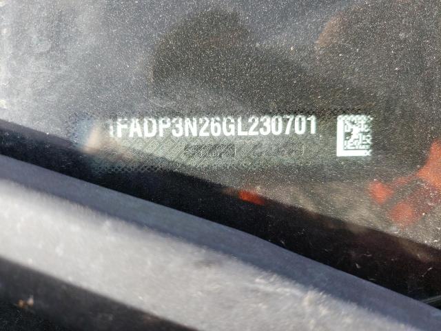 1FADP3N26GL230701 Ford Focus Titanium